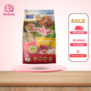 THỨC ĂN CHO CHÓ GRANMAGIC – DINH DƯỠNG TOÀN DIỆN CHO THÚ CƯNG KHỎE MẠNH