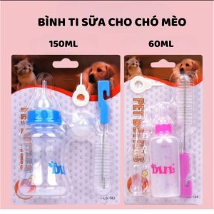 Cách cho mèo con uống sữa bằng bình sữa chuyên dụng an toàn và tiện lợi