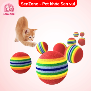 Đồ Chơi Chó Mèo - Bóng Đồ Chơi Cho Chó Mèo