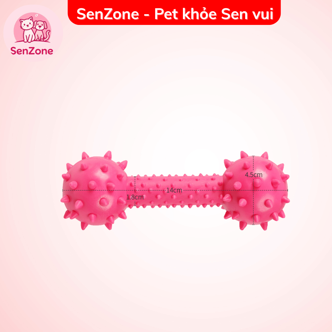 Quả tạ đồ chơi cho thú cưng - Ảnh 4