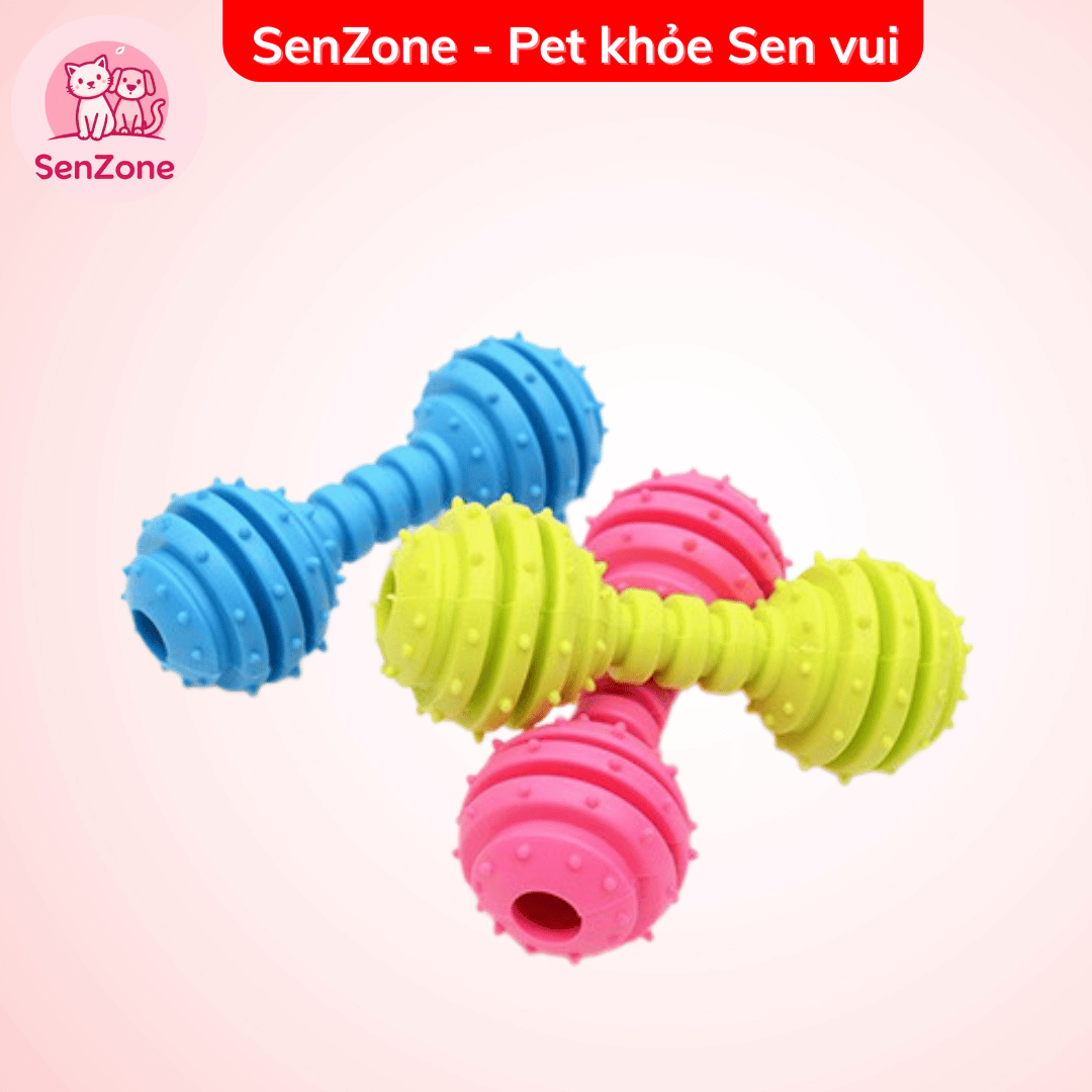 Quả tạ đồ chơi cho thú cưng - Ảnh 2