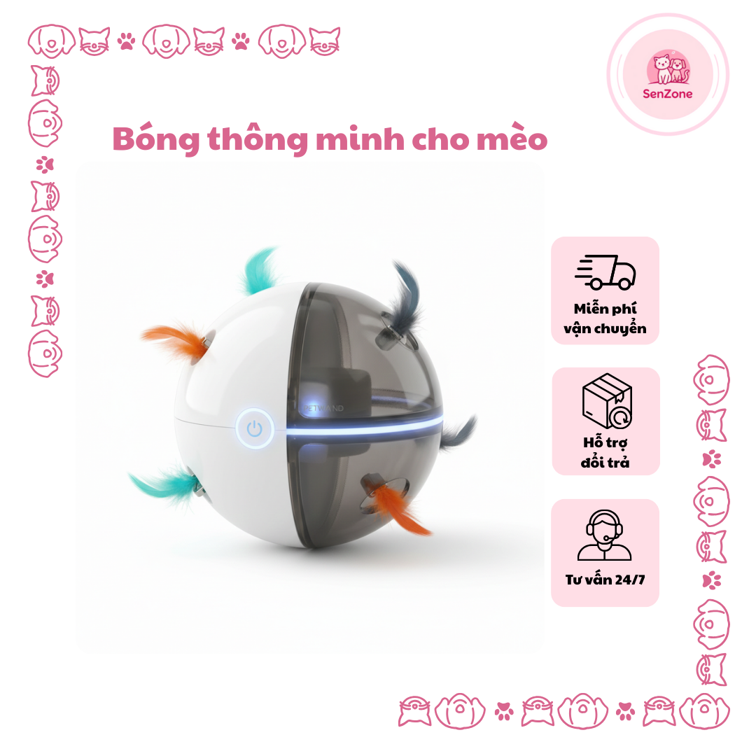 Bóng thông minh cho mèo