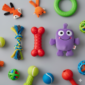 Đa dạng đồ chơi gặm cho cún