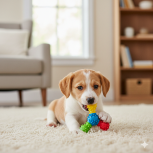 đồ chơi cho chó con ngứa răng
